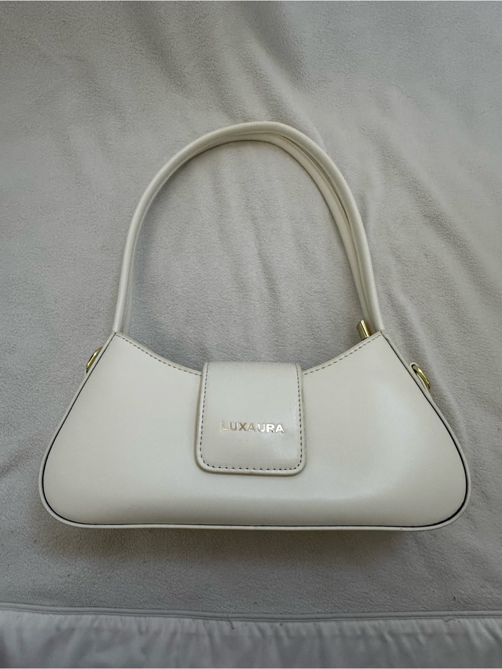 Luxaura White Shoulder Bag